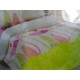 Розовое постельное белье кошки вживую рисунок недорого