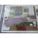 Постельное белье серо-фиолетового цвета сатин фото