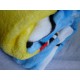 Плед Angry Birds голубого цвета ткань