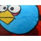 Красный плед с птичками Angry Birds ткань