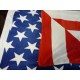 Американский флаг из микрофибры вживую